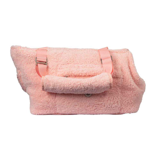 Soho Poms Carnaby Teddy Bear Carrier - Blush Rose - Pet Supplier Store