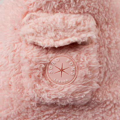 Soho Poms Carnaby Teddy Bear Carrier - Blush Rose - Pet Supplier Store