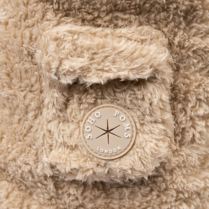 Soho Poms Carnaby Teddy Bear Carrier - Vanilla Cream - Pet Supplier Store