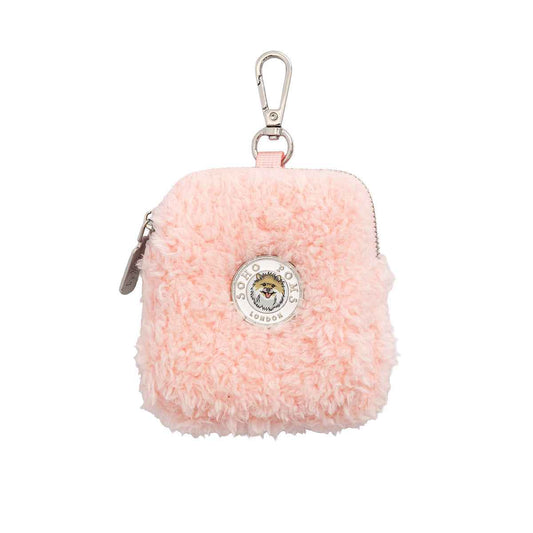 Soho Poms Carnaby Treat Pouch - Blush Rose - Pet Supplier Store