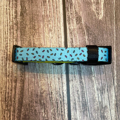 Sprinkles For Days Collar - pink or blue sprinkles dog collar - Pet Supplier Store