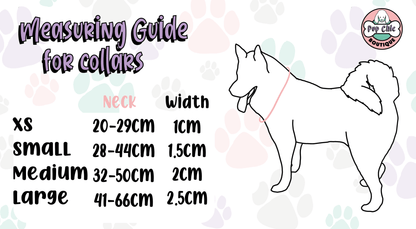 Sprinkles For Days Collar - pink or blue sprinkles dog collar - Pet Supplier Store