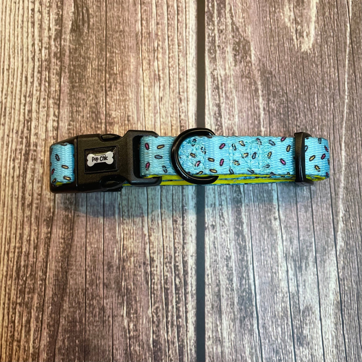 Sprinkles For Days Collar - pink or blue sprinkles dog collar - Pet Supplier Store