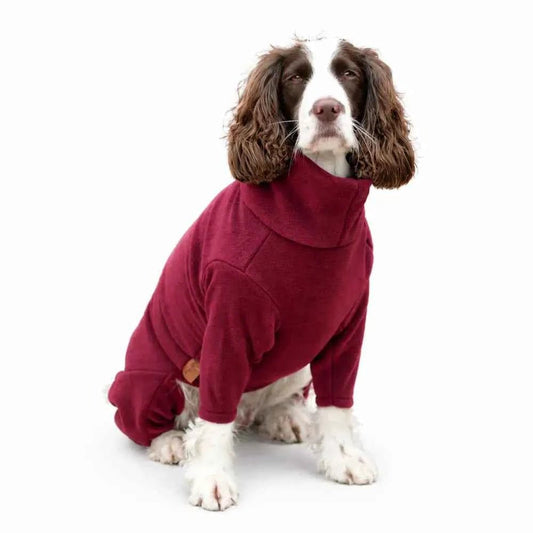 Standard Size Fleece Dog Jumpsuit - Ready to Ship | Hugo and Ted - Pet Supplier Store