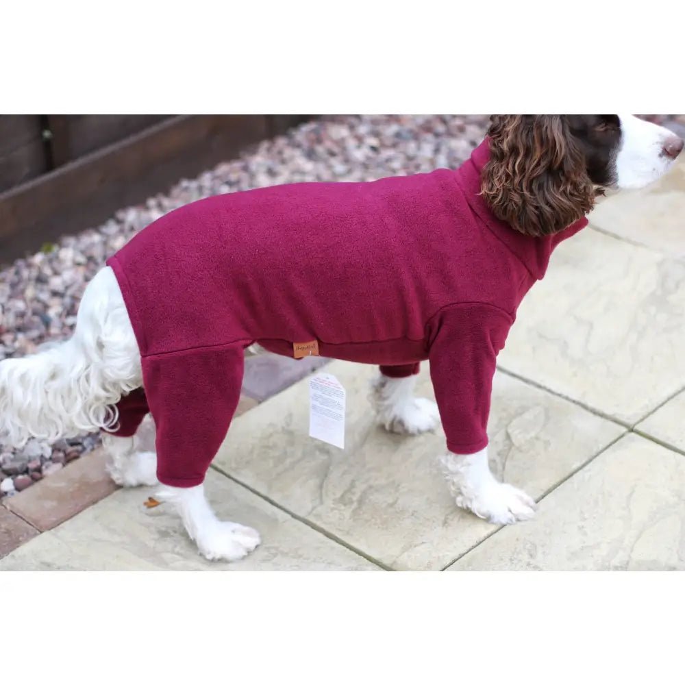 Standard Size Fleece Dog Jumpsuit - Ready to Ship | Hugo and Ted - Pet Supplier Store
