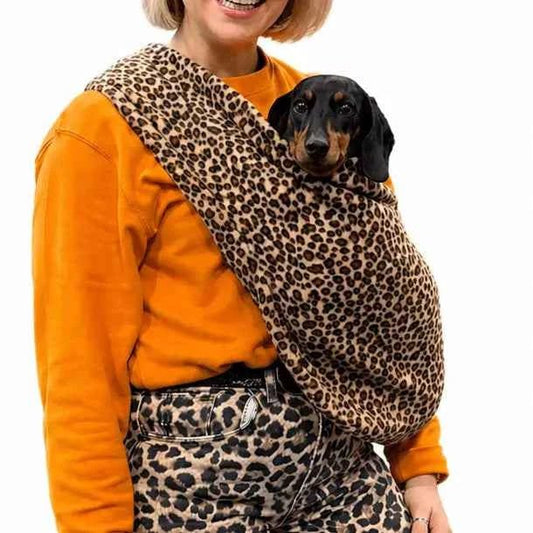 Standard Size Fleece Dog Sling Carriers - Ready to Ship | Hugo and Ted - Pet Supplier Store