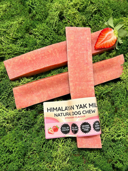 Strawberry Yak Dog Chew - Pet Supplier Store