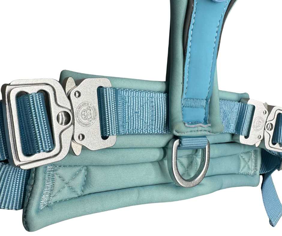 The 2.5cm BTactical™ Slip on Harness | Pastel Blue - Pet Supplier Store