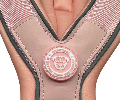 The 2.5cm BTactical™ Slip on Harness | Pastel Pink - Pet Supplier Store