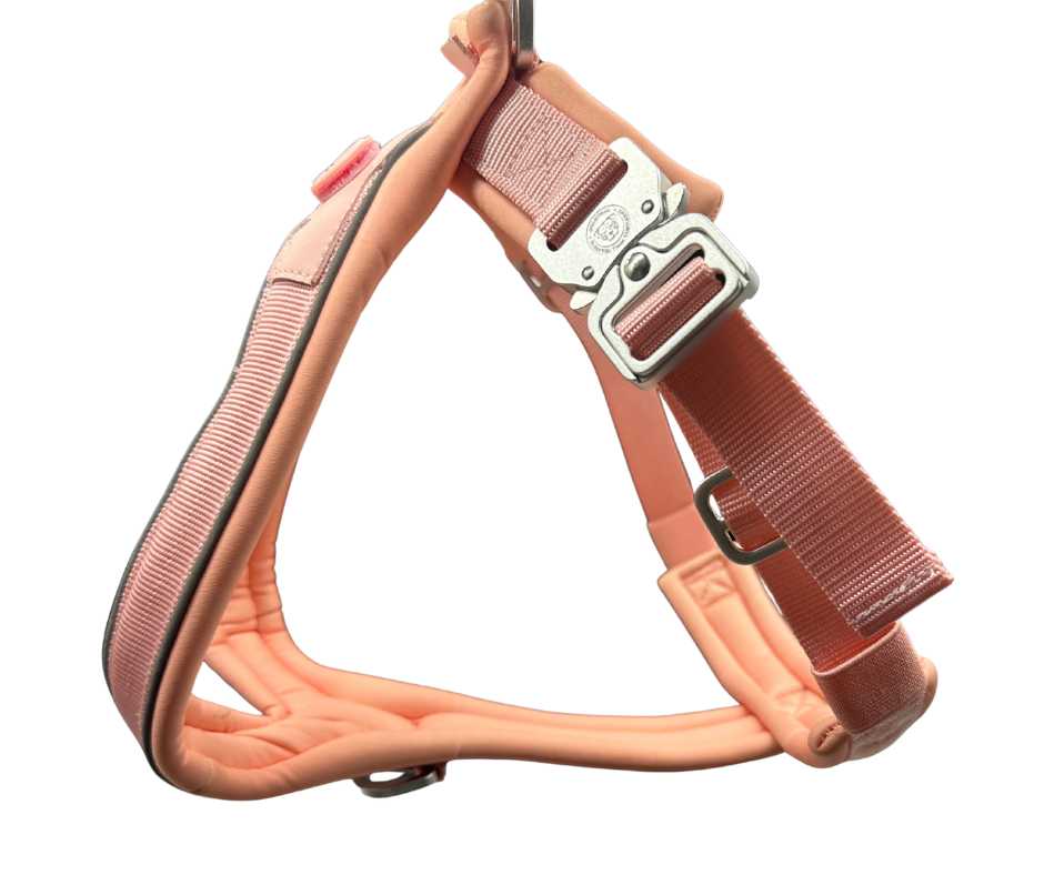 The 2.5cm BTactical™ Slip on Harness | Pastel Pink - Pet Supplier Store