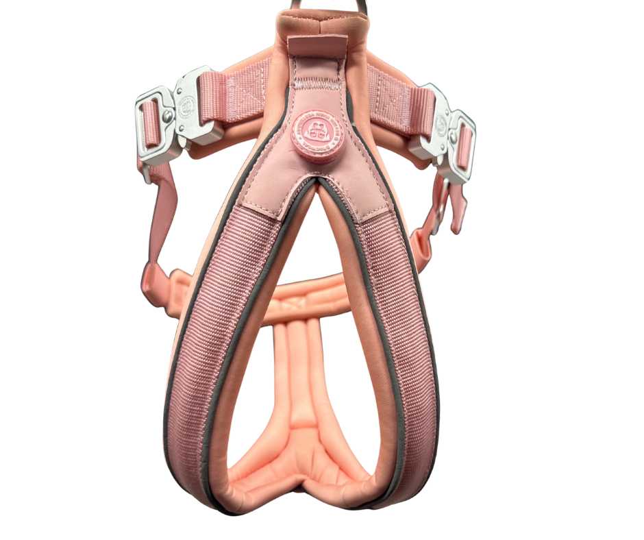 The 2.5cm BTactical™ Slip on Harness | Pastel Pink - Pet Supplier Store