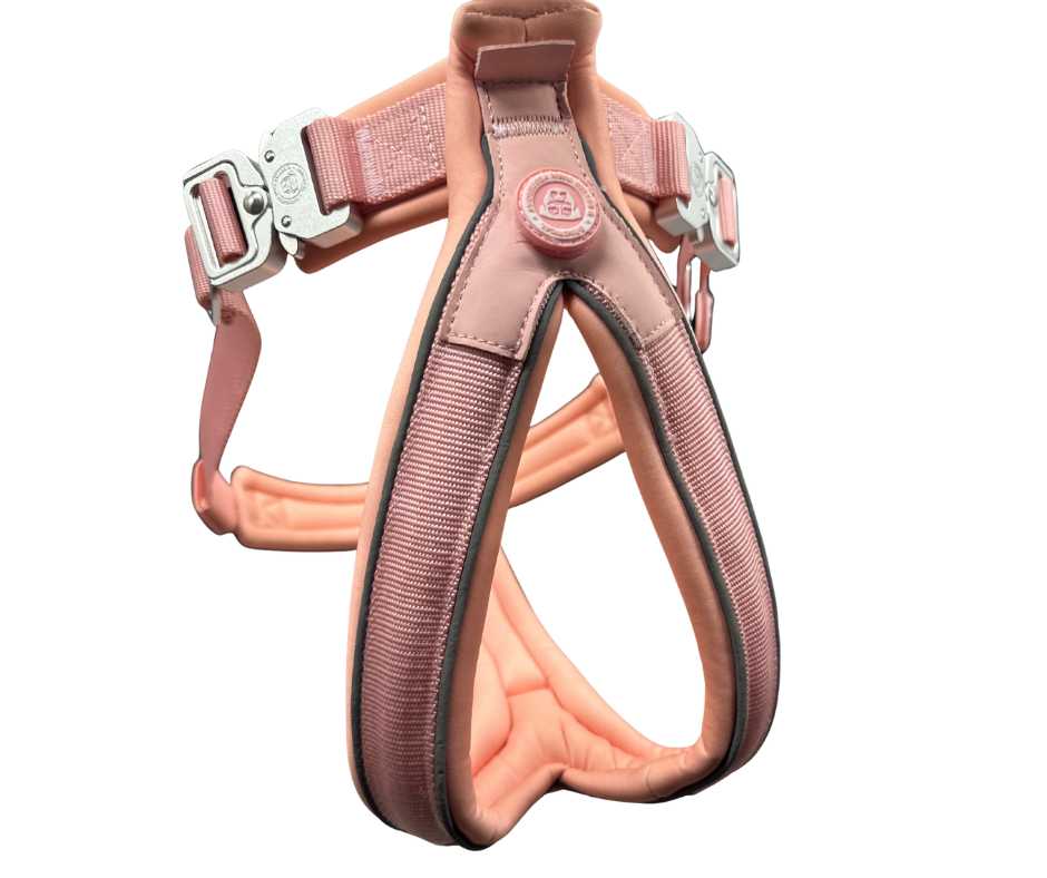 The 2.5cm BTactical™ Slip on Harness | Pastel Pink - Pet Supplier Store