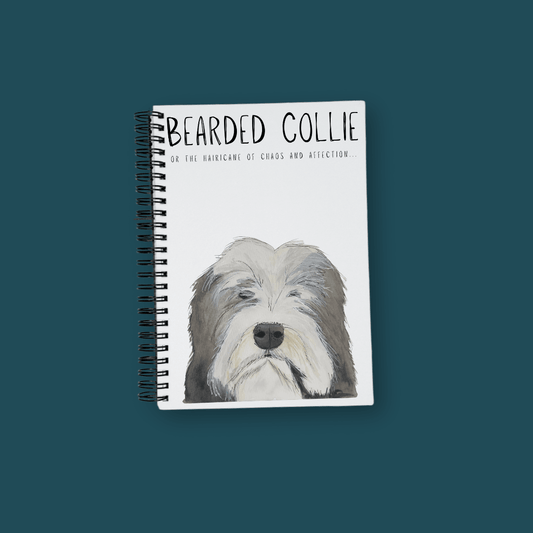 The Bearded Collie Notebook of Genius: Paws, Chaos and Scribbles - Pet Supplier Store
