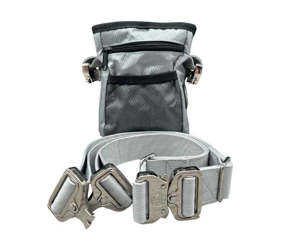 The BTactical™ Dog Walking Treat Bag | Misty Grey - Pet Supplier Store