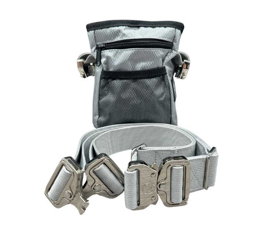 The BTactical™ Dog Walking Treat Bag | Misty Grey - Pet Supplier Store
