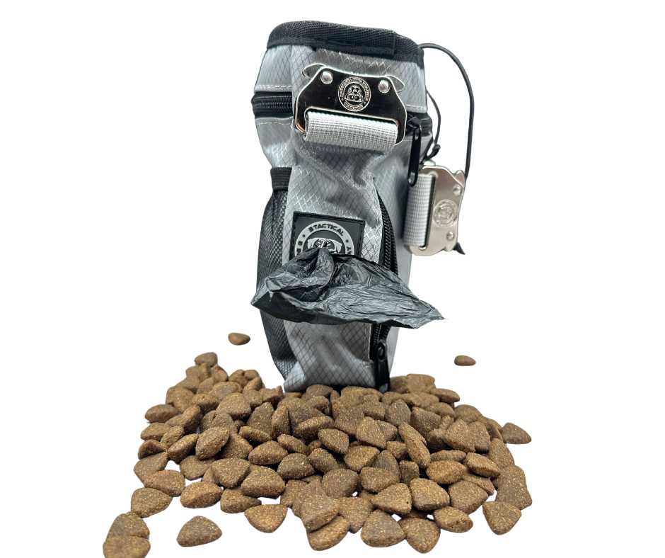 The BTactical™ Dog Walking Treat Bag | Misty Grey - Pet Supplier Store