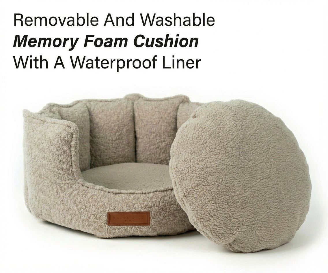 THE COTSWOLD | LUXURY BOUCLE BED - Pet Supplier Store