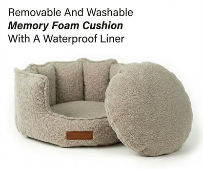 THE COTSWOLD | LUXURY BOUCLE BED - Pet Supplier Store