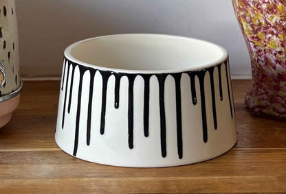 The Dog's Pollox Black Drip Bowl - Pet Supplier Store