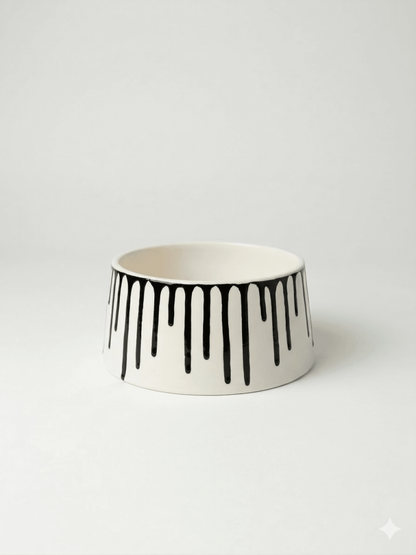 The Dog's Pollox Black Drip Bowl - Pet Supplier Store