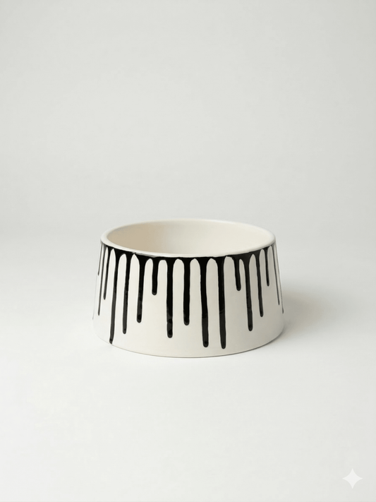The Dog's Pollox Black Drip Bowl - Pet Supplier Store