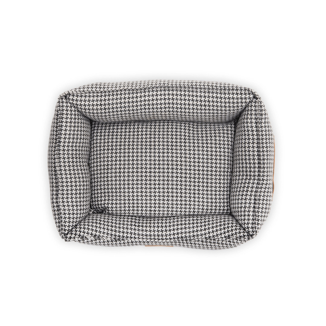 THE KENSINGTON | LUXURY HOUNDSTOOTH BED - Pet Supplier Store