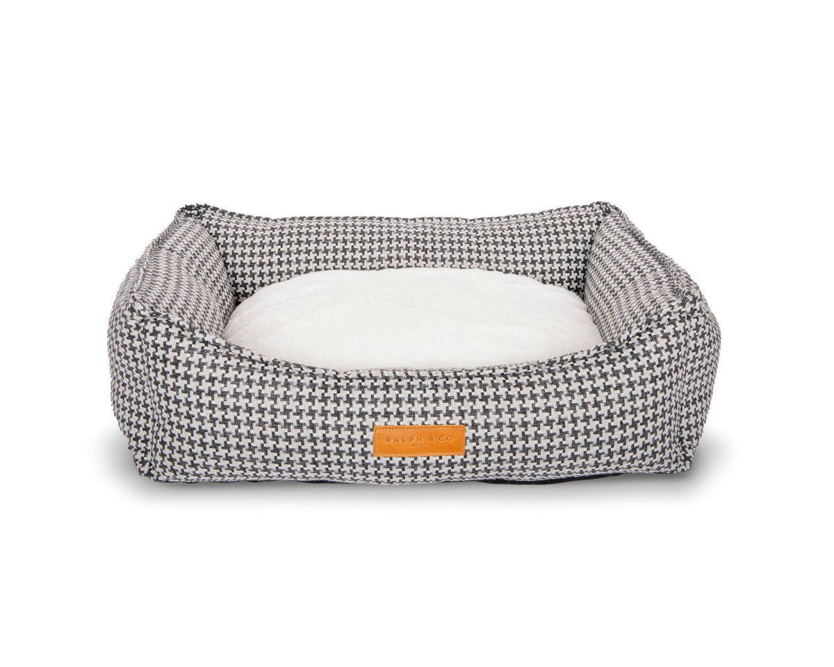 THE KENSINGTON | LUXURY HOUNDSTOOTH BED - Pet Supplier Store