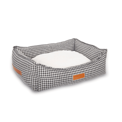 THE KENSINGTON | LUXURY HOUNDSTOOTH BED - Pet Supplier Store