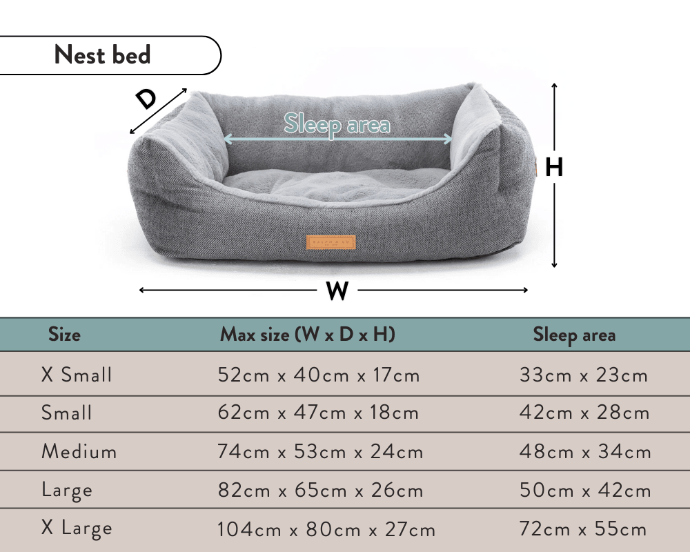 THE KENSINGTON | LUXURY HOUNDSTOOTH BED - Pet Supplier Store