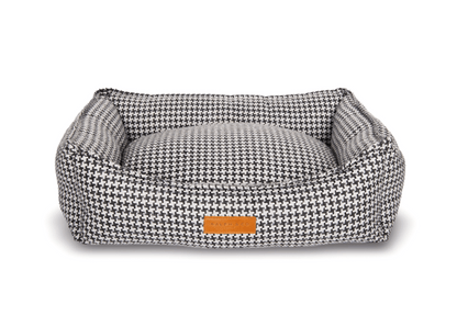 THE KENSINGTON | LUXURY HOUNDSTOOTH BED - Pet Supplier Store