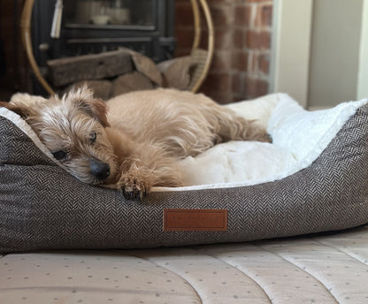 The Lincoln | Luxury Tweed Bed - Pet Supplier Store