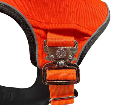 The No Pull Ultimate BTactical Harness | Citrus Orange - Pet Supplier Store