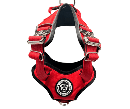 The No Pull Ultimate BTactical Harness | Citrus Red - Pet Supplier Store