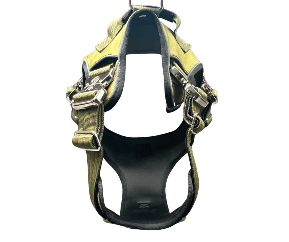The No Pull Ultimate BTactical Harness | Khaki Green - Pet Supplier Store