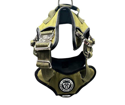 The No Pull Ultimate BTactical Harness | Khaki Green - Pet Supplier Store