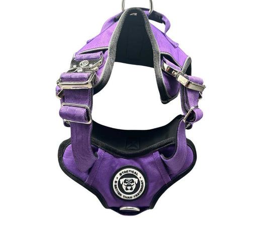 The No Pull Ultimate BTactical Harness | Lavender Purple - Pet Supplier Store