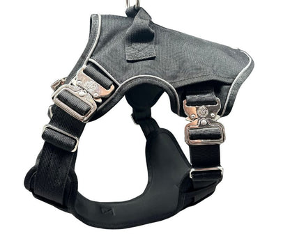 The No Pull Ultimate BTactical Harness | Midnight Black - Pet Supplier Store