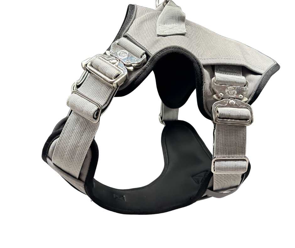 The No Pull Ultimate BTactical Harness | Misty Grey - Pet Supplier Store