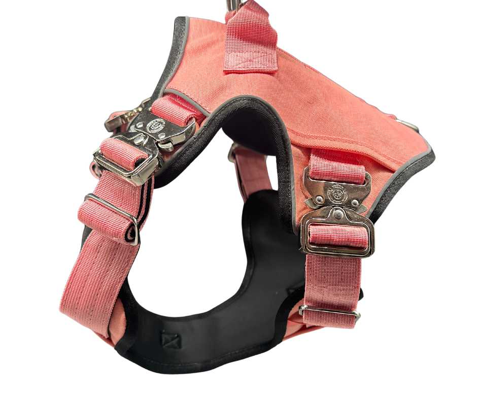 The No Pull Ultimate BTactical Harness | Pretty Pink - Pet Supplier Store