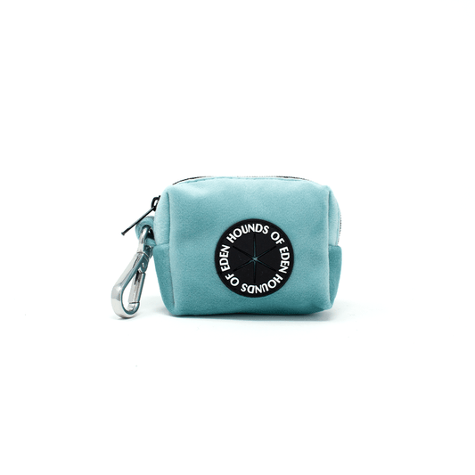 Tiffany's - Light Teal Velvet Poop Bag/Treat Hodler - Pet Supplier Store