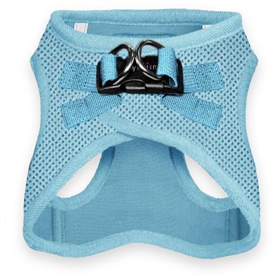 Tiny Trails Step In Air Mesh Puppy and Small Dog Harness Baby Blue - Pet Supplier Store