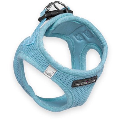 Tiny Trails Step In Air Mesh Puppy and Small Dog Harness Baby Blue - Pet Supplier Store