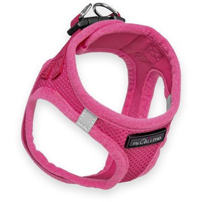 Tiny Trails Step In Air Mesh Puppy and Small Dog Harness Hot Pink - Pet Supplier Store