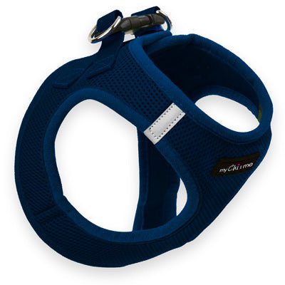 Tiny Trails Step In Air Mesh Puppy and Small Dog Harness Navy - Pet Supplier Store