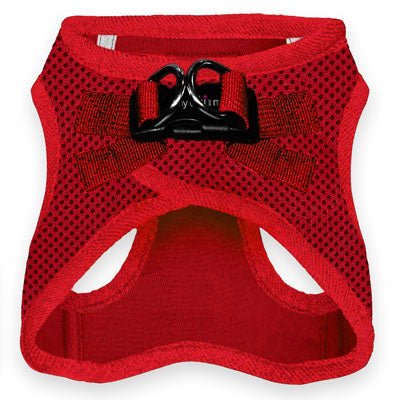 Tiny Trails Step In Air Mesh Puppy and Small Dog Harness Red - Pet Supplier Store