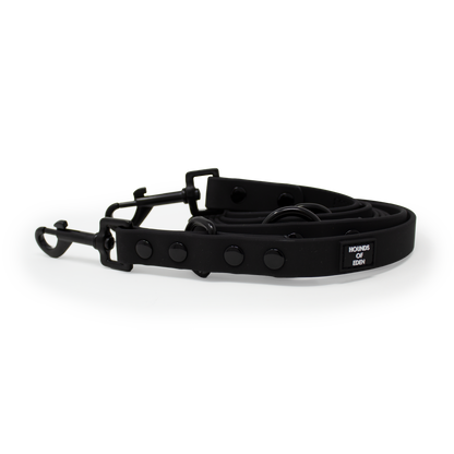 Black Waterproof 2m Training Lead