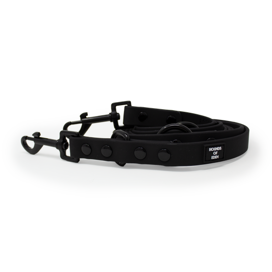 Black Waterproof 2m Training Lead
