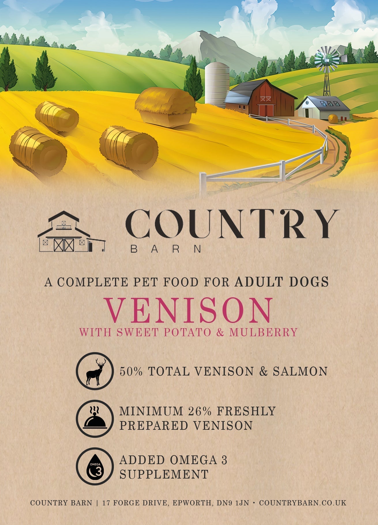 Venison & Mulberry - Pet Supplier Store