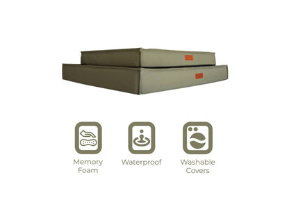 Waterproof & Memory Foam Dog Bed With Removable Covers | Henley - Pet Supplier Store