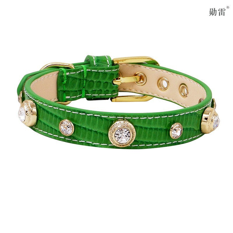 Diamond luxurious stylish pet collar